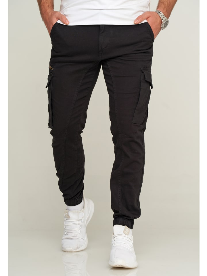 

Брюки-Карго Jack & Jones, черный