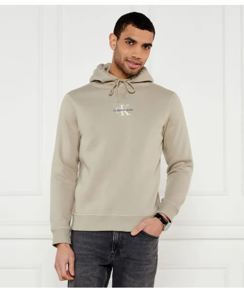 

Толстовка Regular fit Calvin Klein Jeans, бежевый