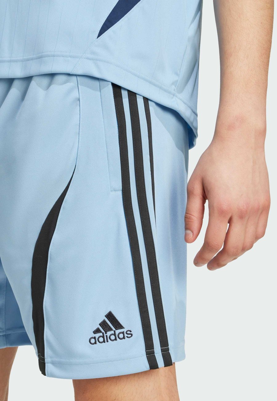 Шорты Adidas Originals TEAMGEIST SHO, Ash Blue Black/Moon Washed — фото 3