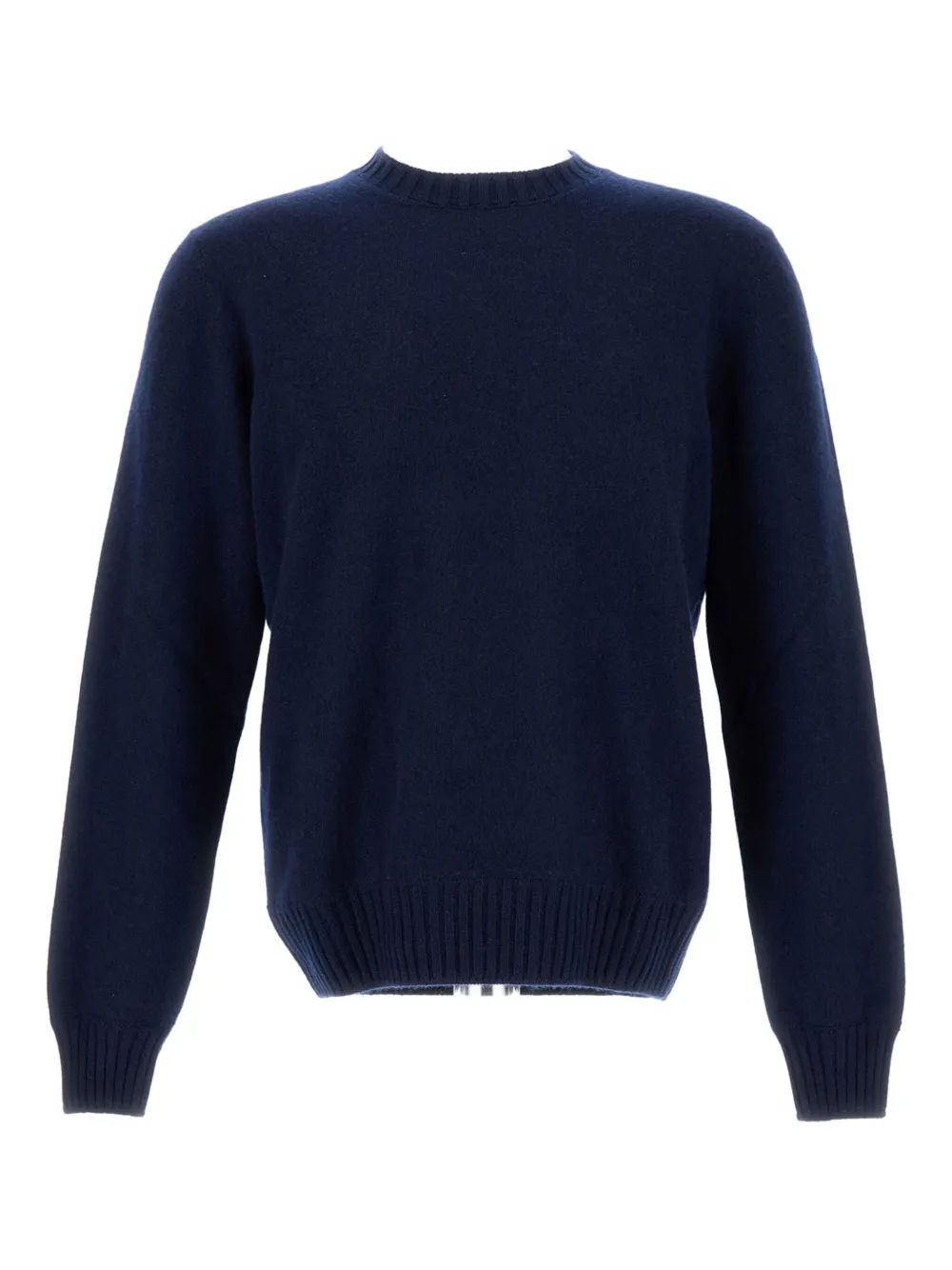 

Кашемировый свитер с круглым вырезом Gran Sasso, синий