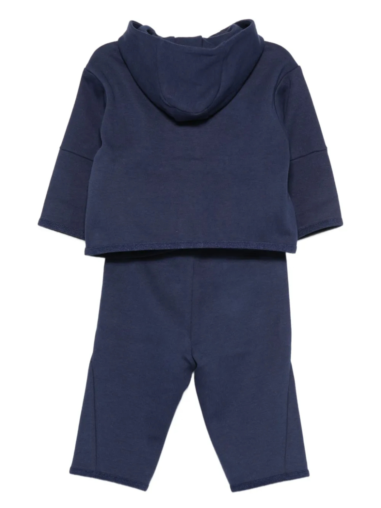 Детский спортивный костюм Emporio Armani Kids с капюшоном и аппликацией логотипа, синий — фото 2
