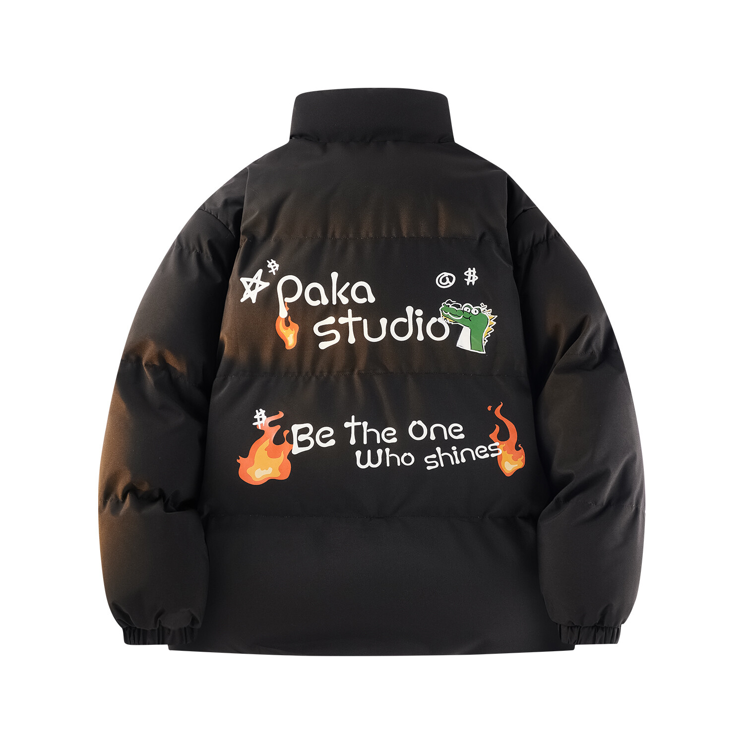 

Стеганая куртка унисекс PAKA, Черный
