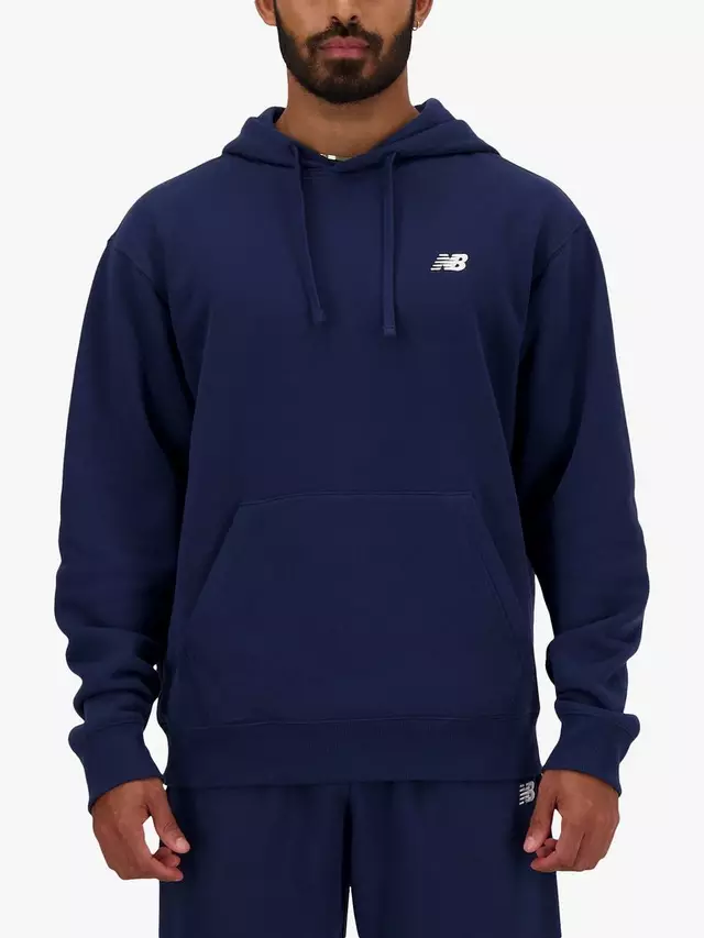 

Худи New Balance Small Logo, темно-синий