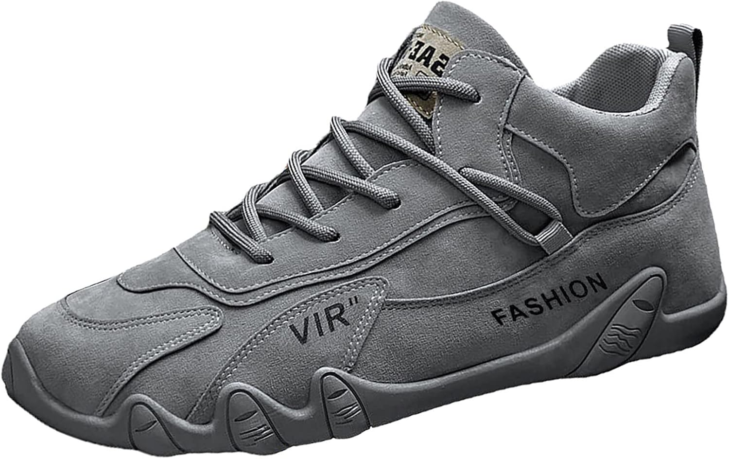 

Мужские кроссовки IWIHMIV, спортивная обувь для мужчин, слипоны для тенниса, кроссовки для ходьбы и бега, легкие повседневные туфли, серый