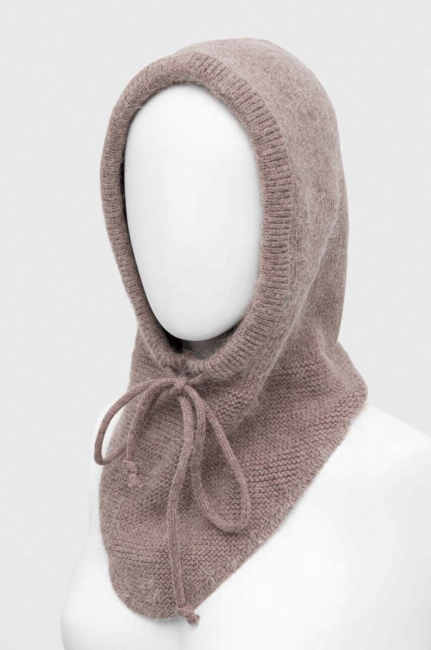 

Шерстяная балаклава Answear Lab REBEL, бежевый