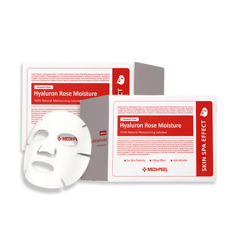 Маска для лица Medi-Peel — Увлажняющая с экстрактом розы, 100 tablets (2 boxes)
