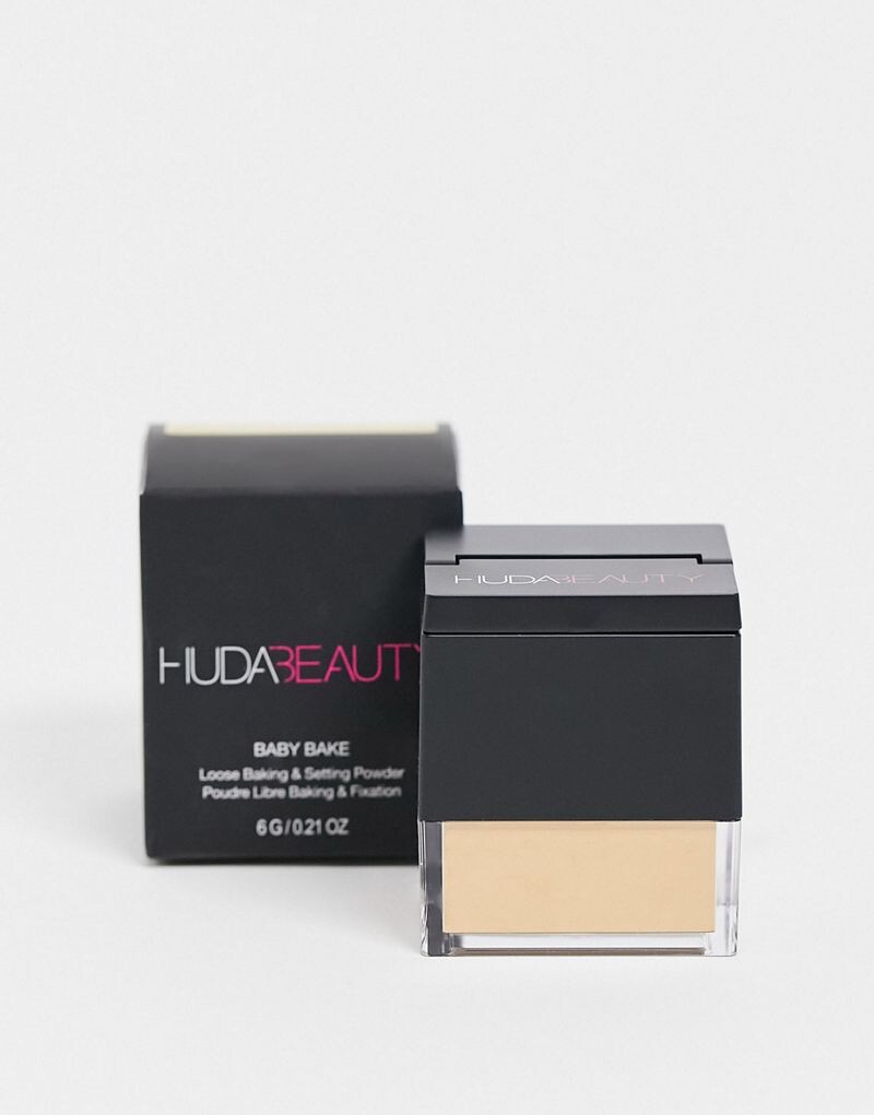 

Huda Beauty - Baby Bake - Матирующая и закрепляющая рассыпчатая пудра, Kunafa