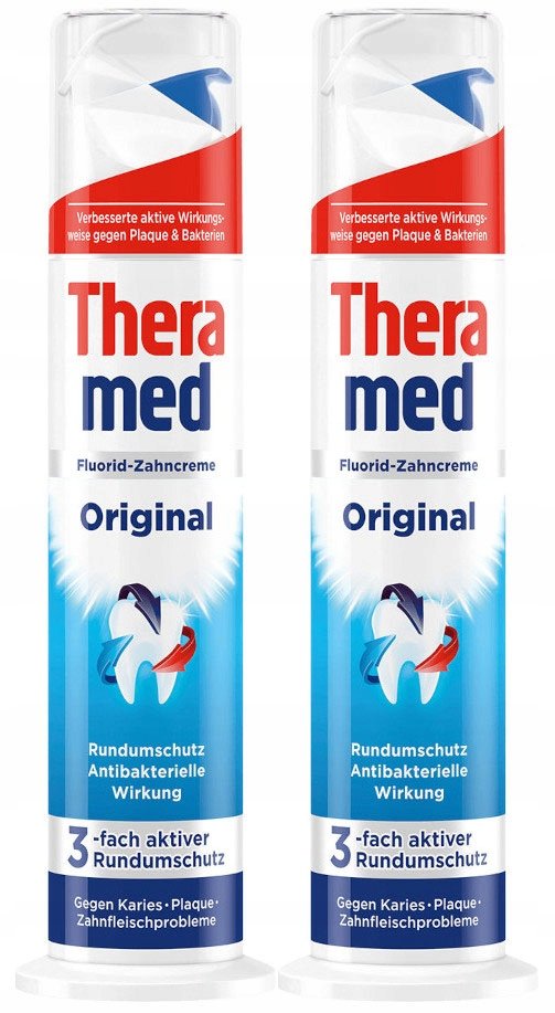 

2x THERAMED Оригинальная зубная паста 100 мл Hauspik