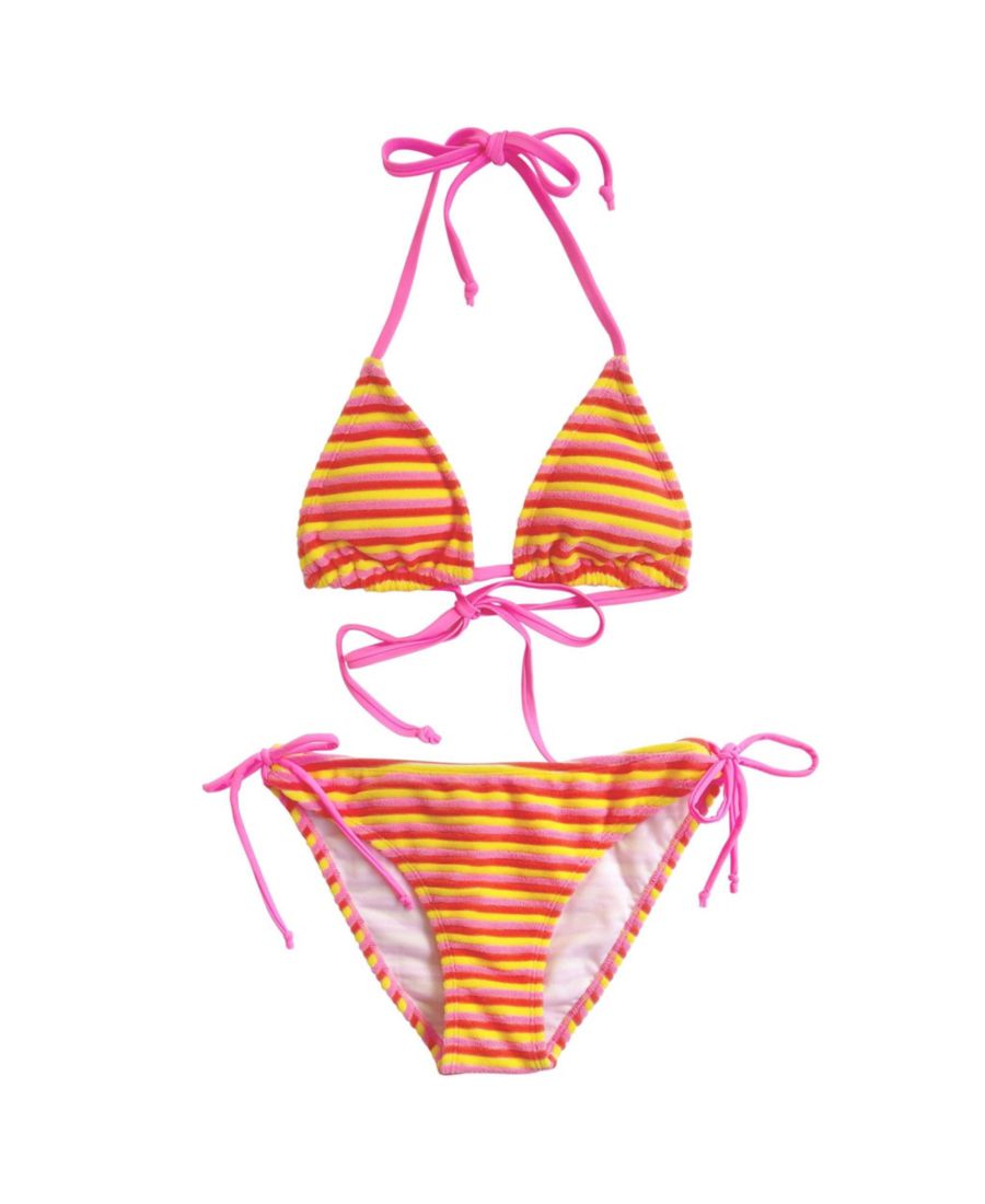

Бикини Big Girls Glow Burst Stripe Triangle Snapper Rock, Pink