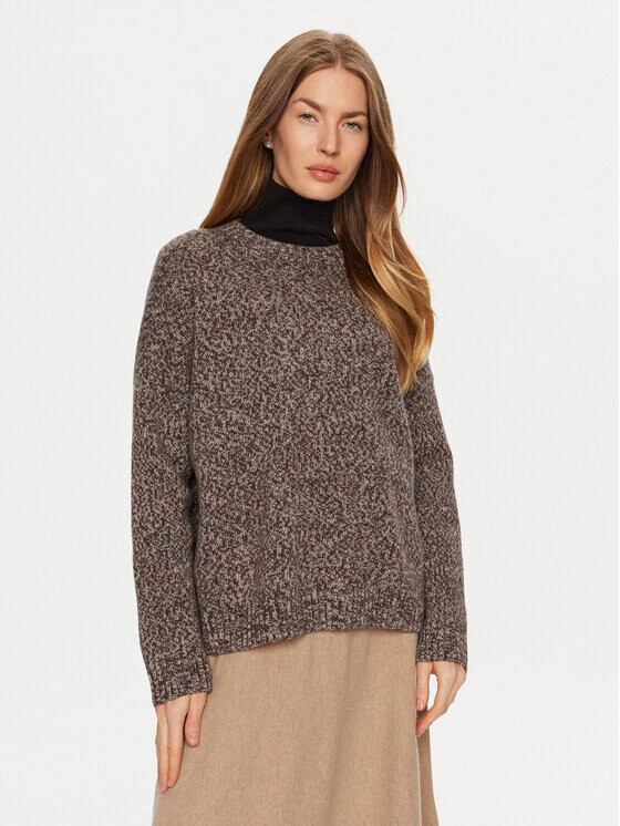 

Свитер оверсайз Weekend Max Mara, коричневый