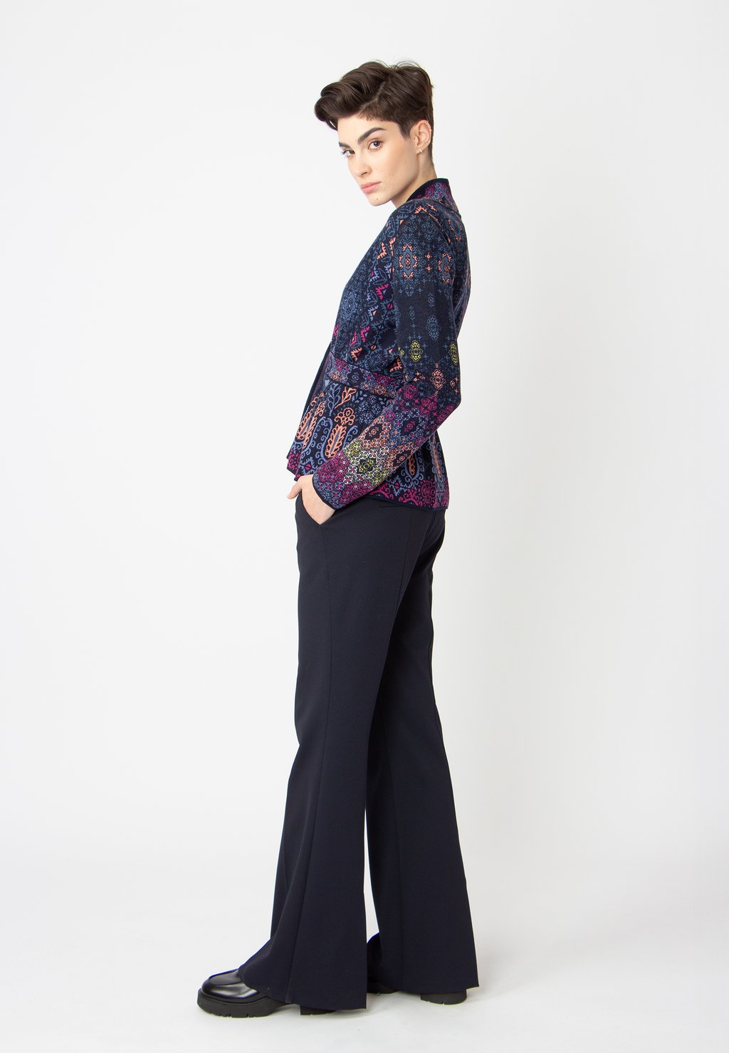 

Летняя куртка JACQUARD, ORNEMENT Ivko, темно-синий