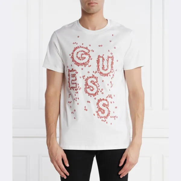 

Футболка стандартного кроя Guess, белый