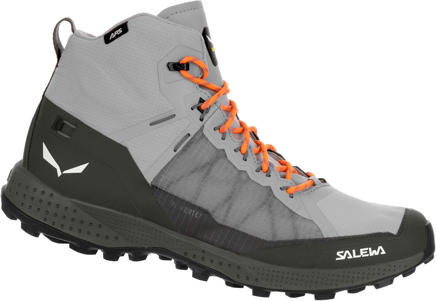 Мужские трекинговые и походные ботинки Salewa Pedroc Pro Powertex водонепроницаемые, оливковый — фото 3
