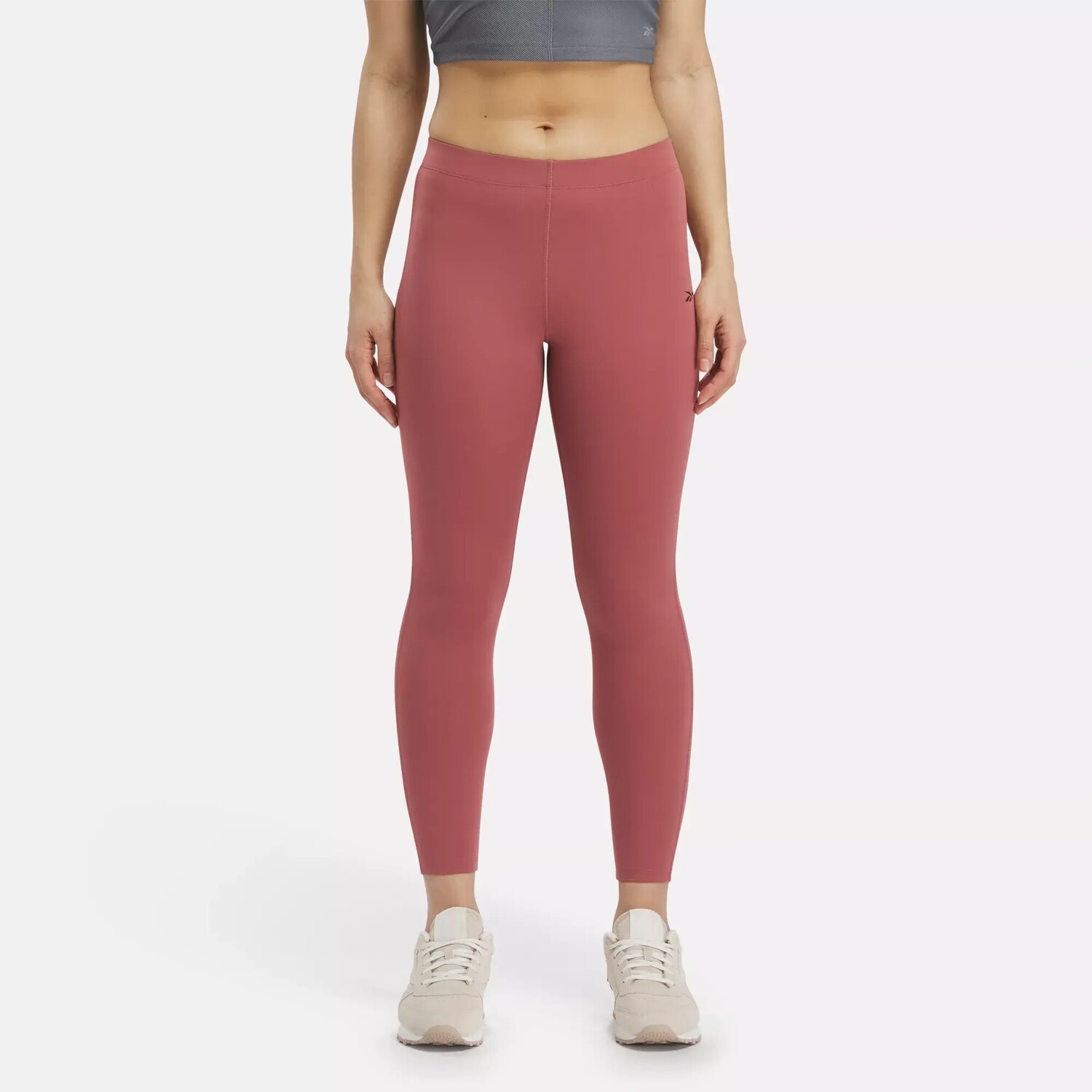 

Персиковые леггинсы для йоги 7/8 Reebok, малиновый