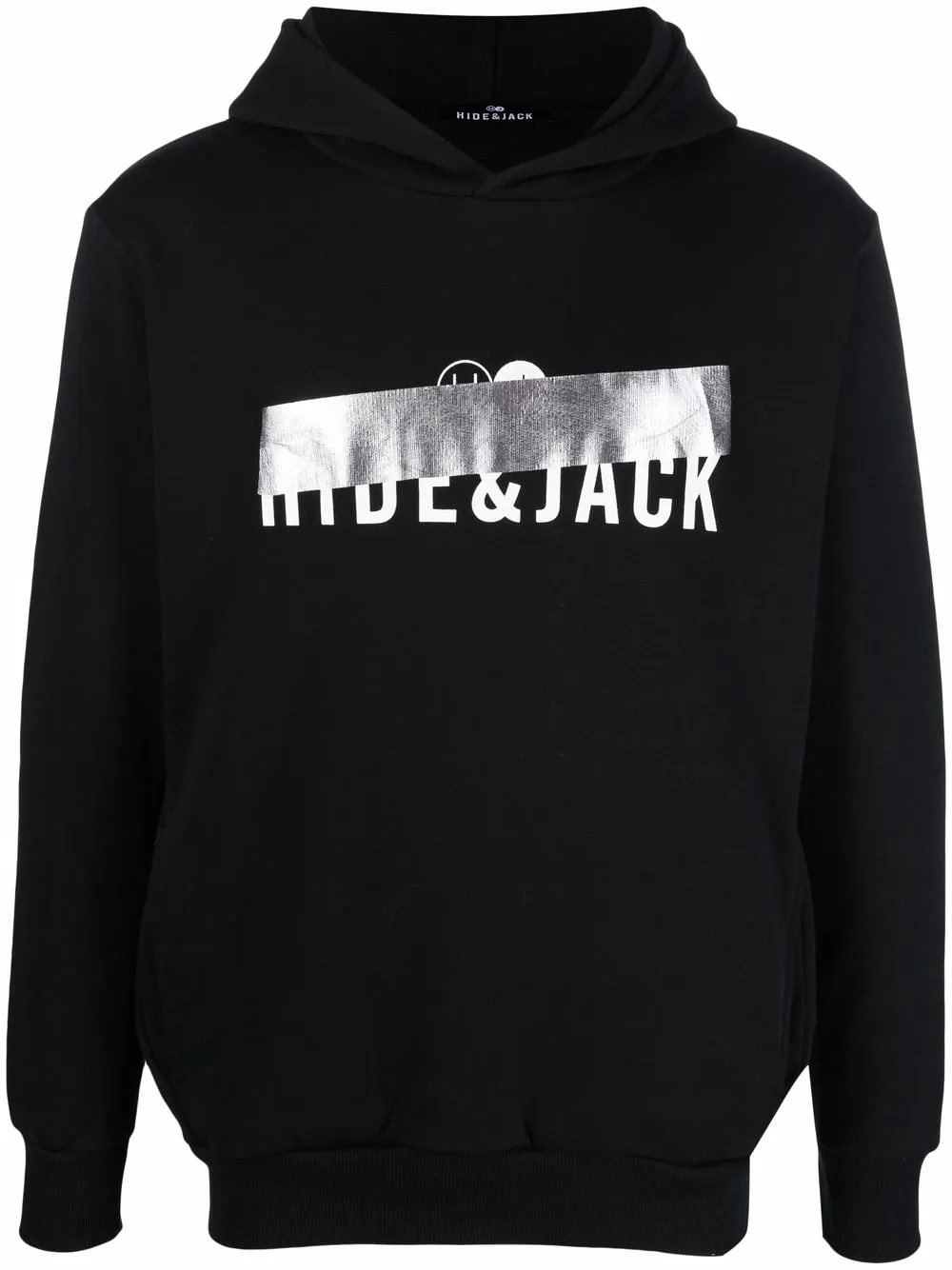

Худи с логотипом Hide&Jack, черный