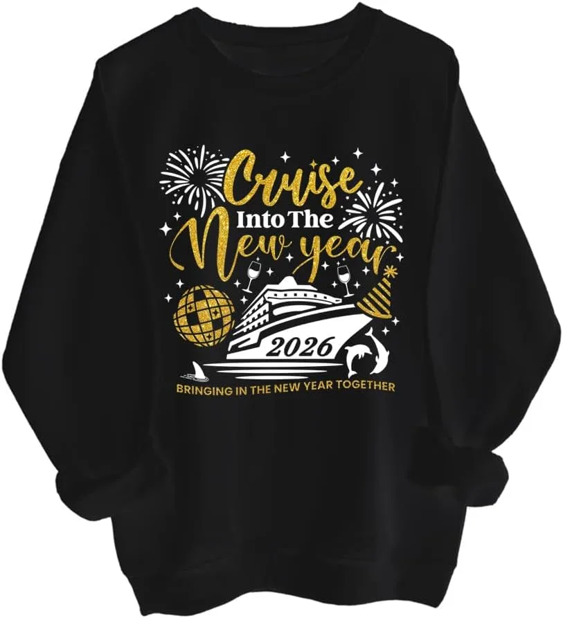 

Толстовка Cruise Into New Year для пар SIMJEW