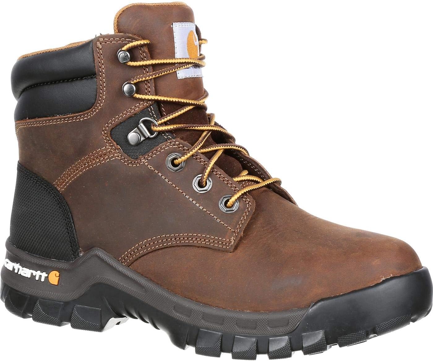 Мужские ботинки Carhartt CMF6366 с композитным носком, 6 дюймов, коричневый