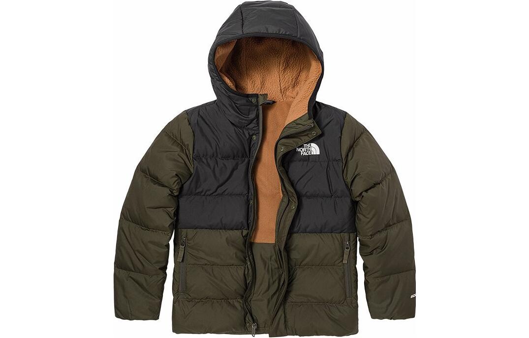 

Детские пуховики/жилеты The North Face, зеленый