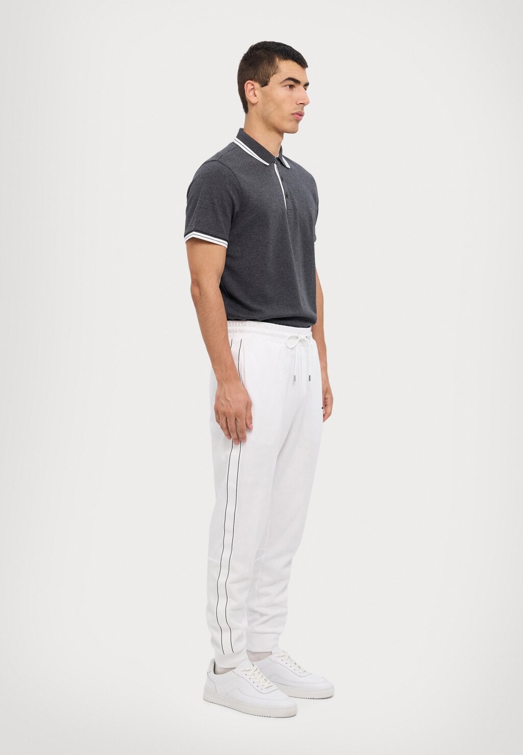 

Тренировочный низ LOGO TAPE PANT Michael Kors, белый