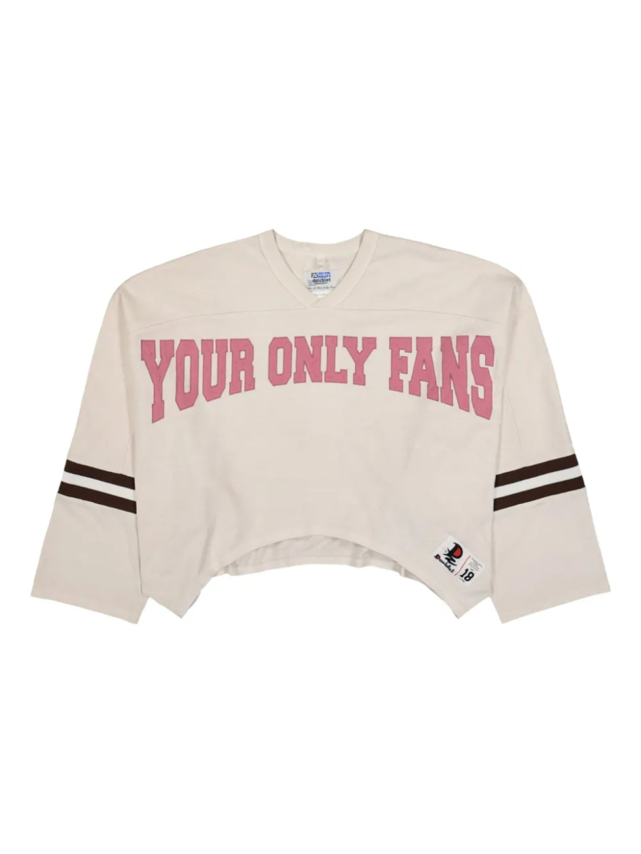

Футболка X Pz Today Only Fans Doublet, белый