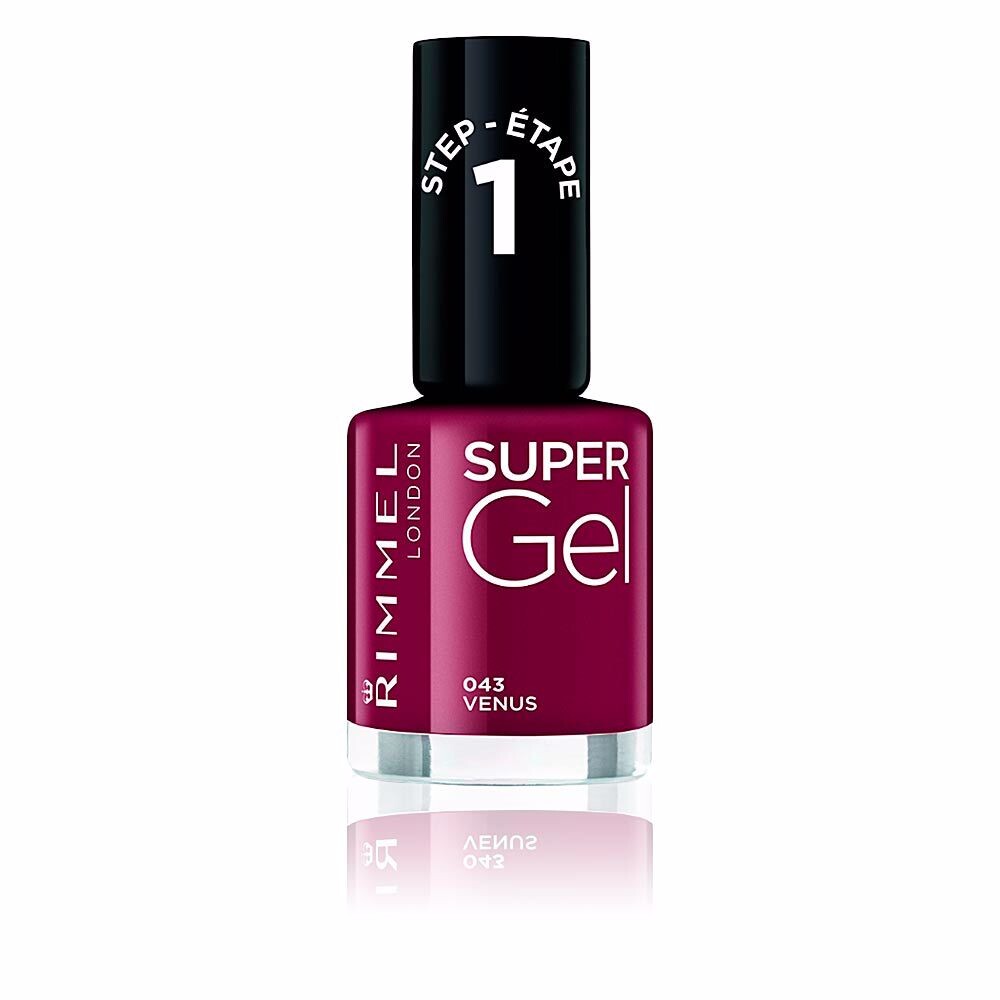 

Лак для ногтей Kate super gel nail polish Rimmel london, 12 мл, 043-venus