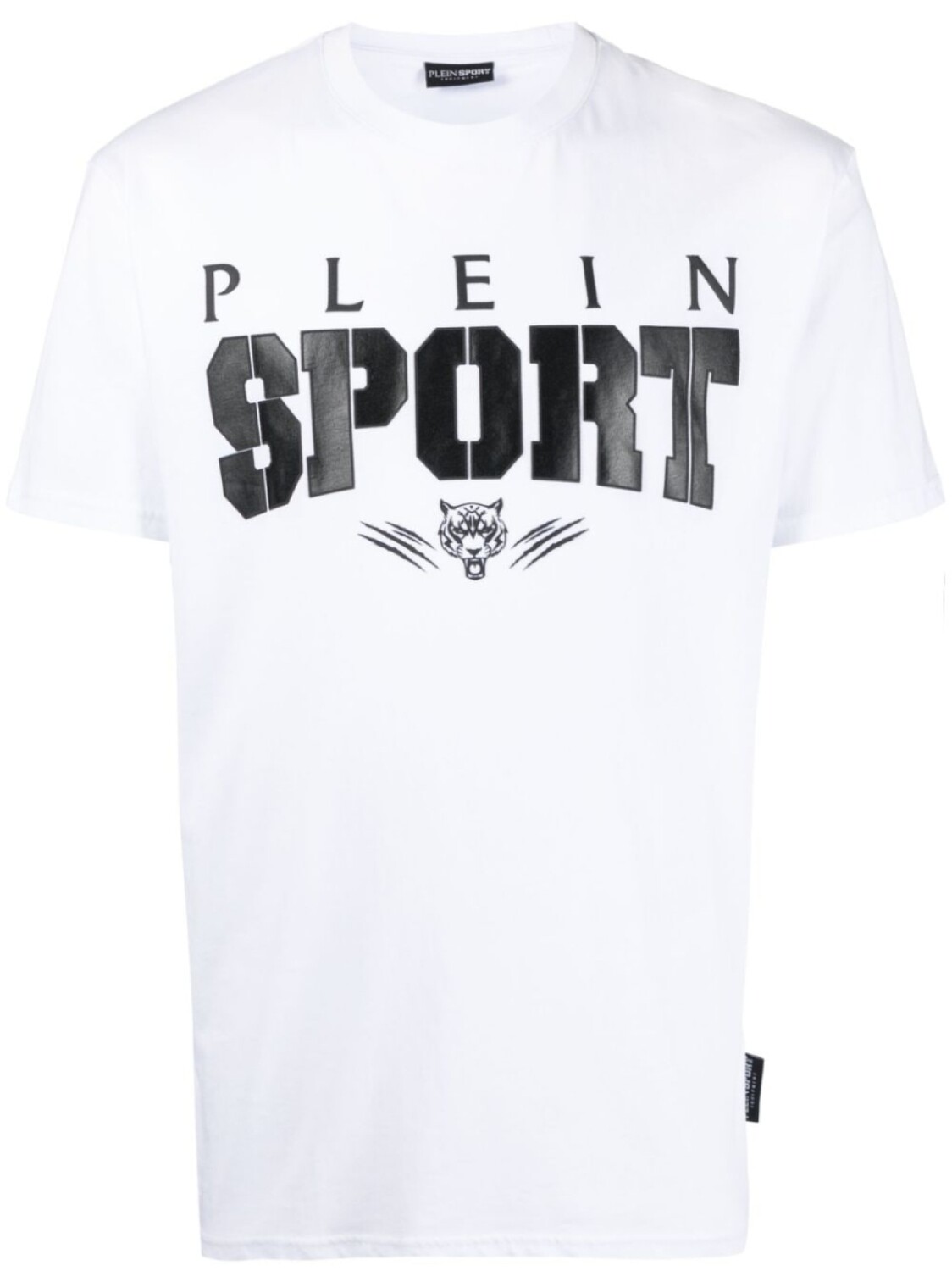 

Plein Sport футболка с логотипом, белый