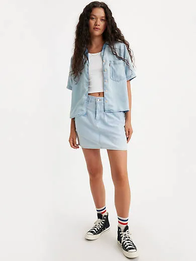 

Полулёгкая юбка Levi's, цвет Poole Party - Light Wash