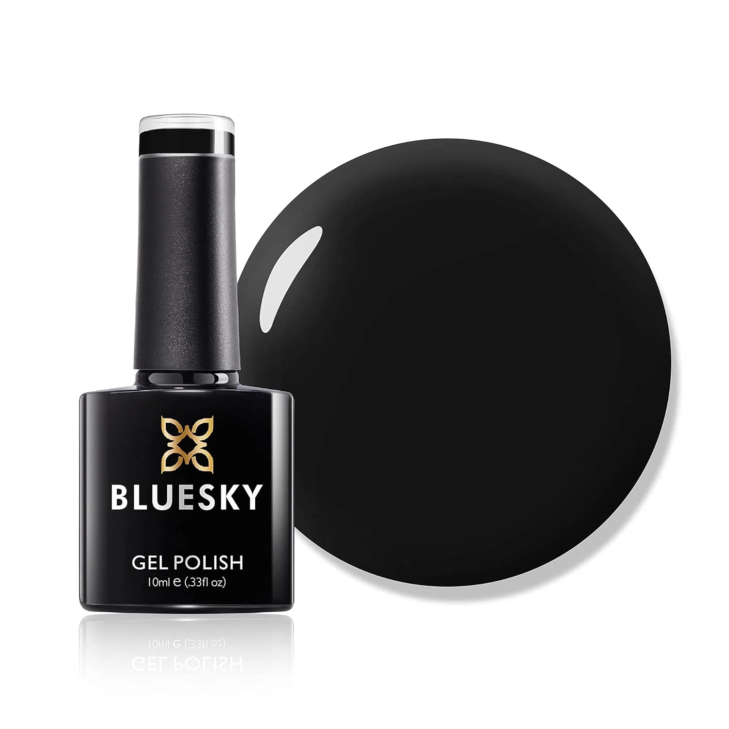 Гель-лак для ногтей «Blackpool 80518» 10 мл от Bluesky Bluesky, Black