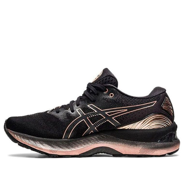 Кроссовки гель нимбус 23 платина Asics, черный