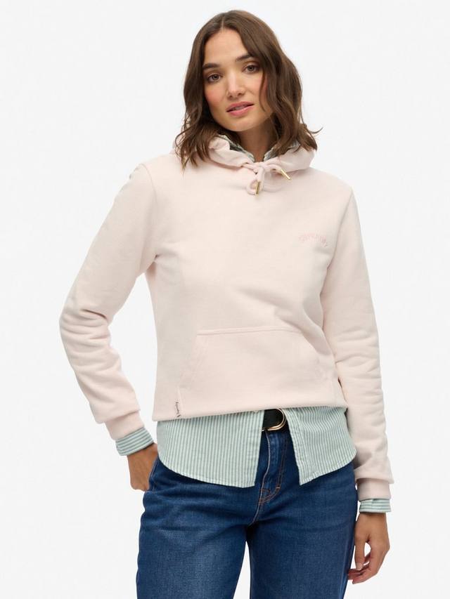 

Хлопковая худи с вышитым логотипом Essential Superdry