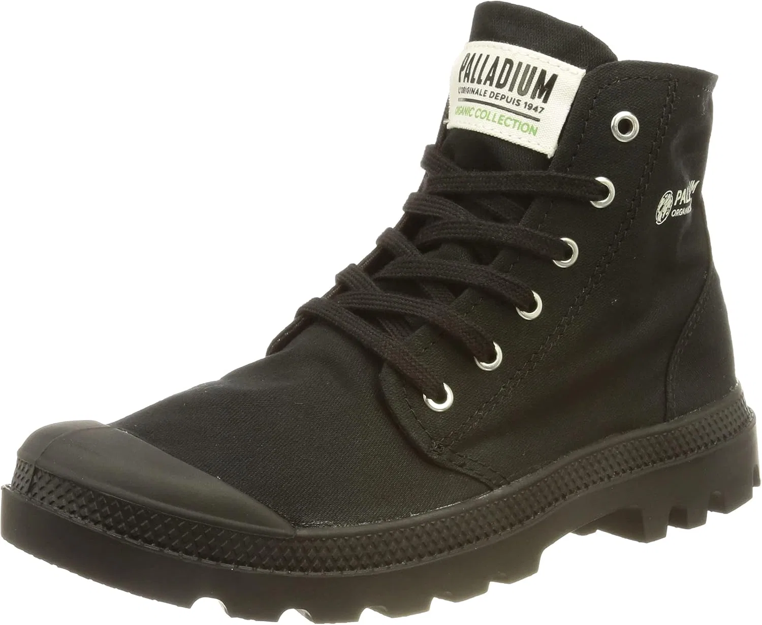 Кроссовки-ботинки Palladium Unisex Pampa Hi Organic II, Black