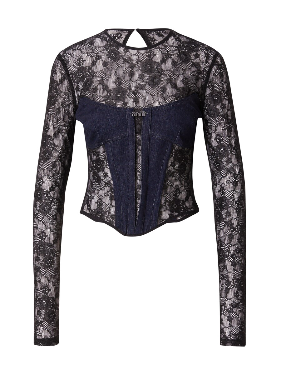 

Лонгслив Versace Jeans Couture Shirt, синий