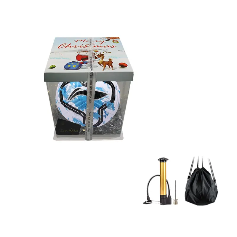 

LINING Размер 5 футбольный мяч TPU бесшовный термосклеивание Unisex белый черный синий