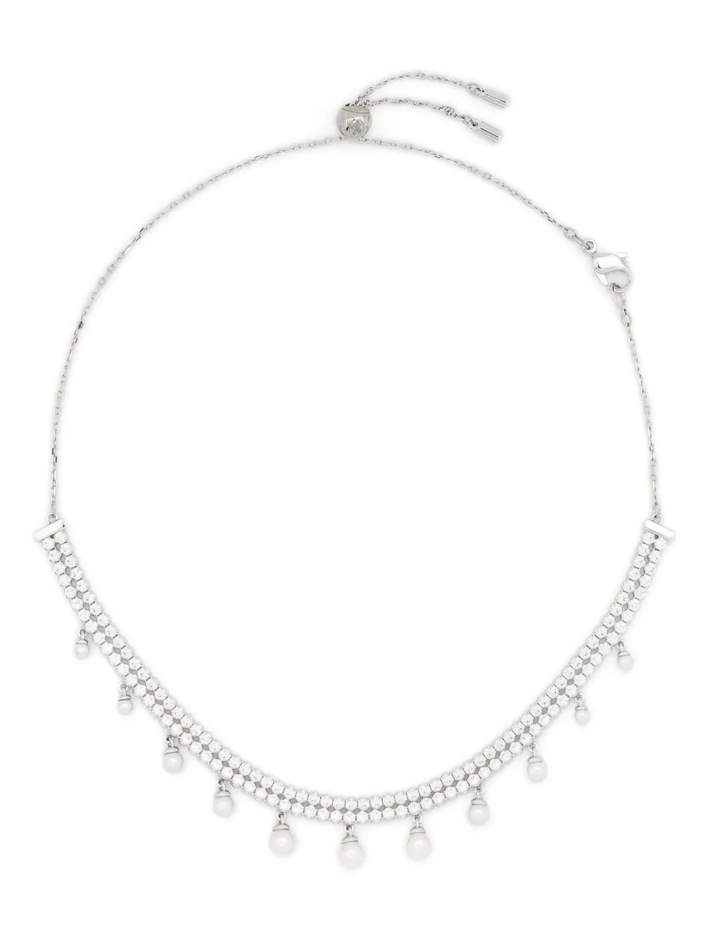 

Чокер Capsule Swarovski, серебяный