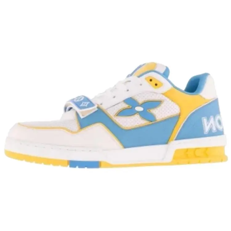LOUIS VUITTON Низкие кроссовки для скейтбординга мужские синие Low Top — фото 3