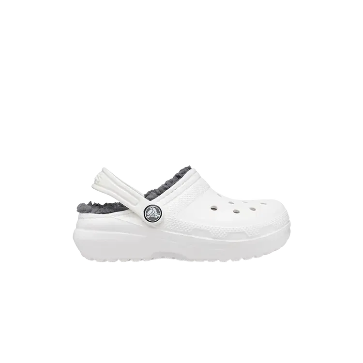 Сабо Crocs Classic Lined Clog Toddler, белый