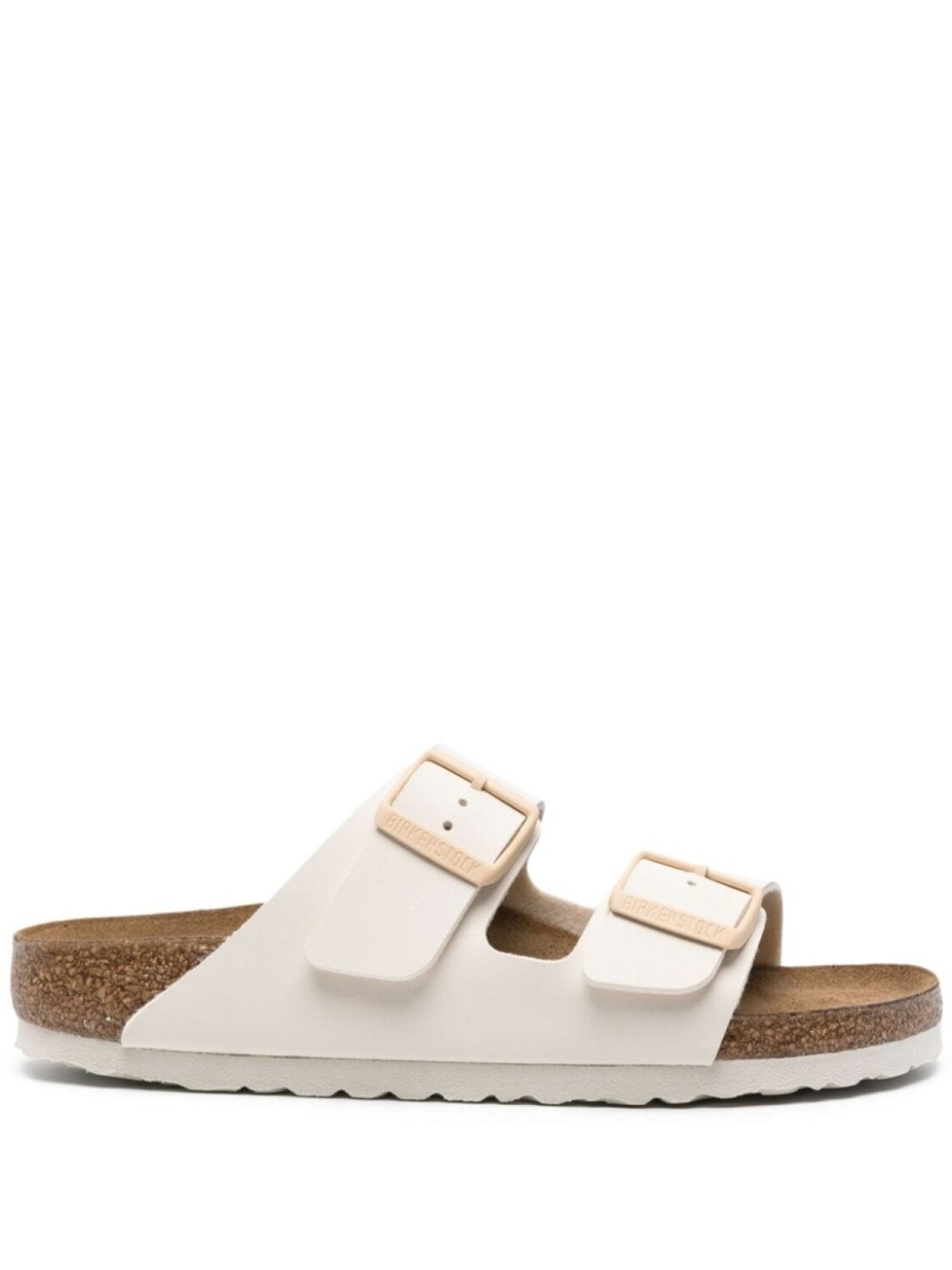 

Birkenstock сандалии Arizona с пряжками, нейтральный цвет