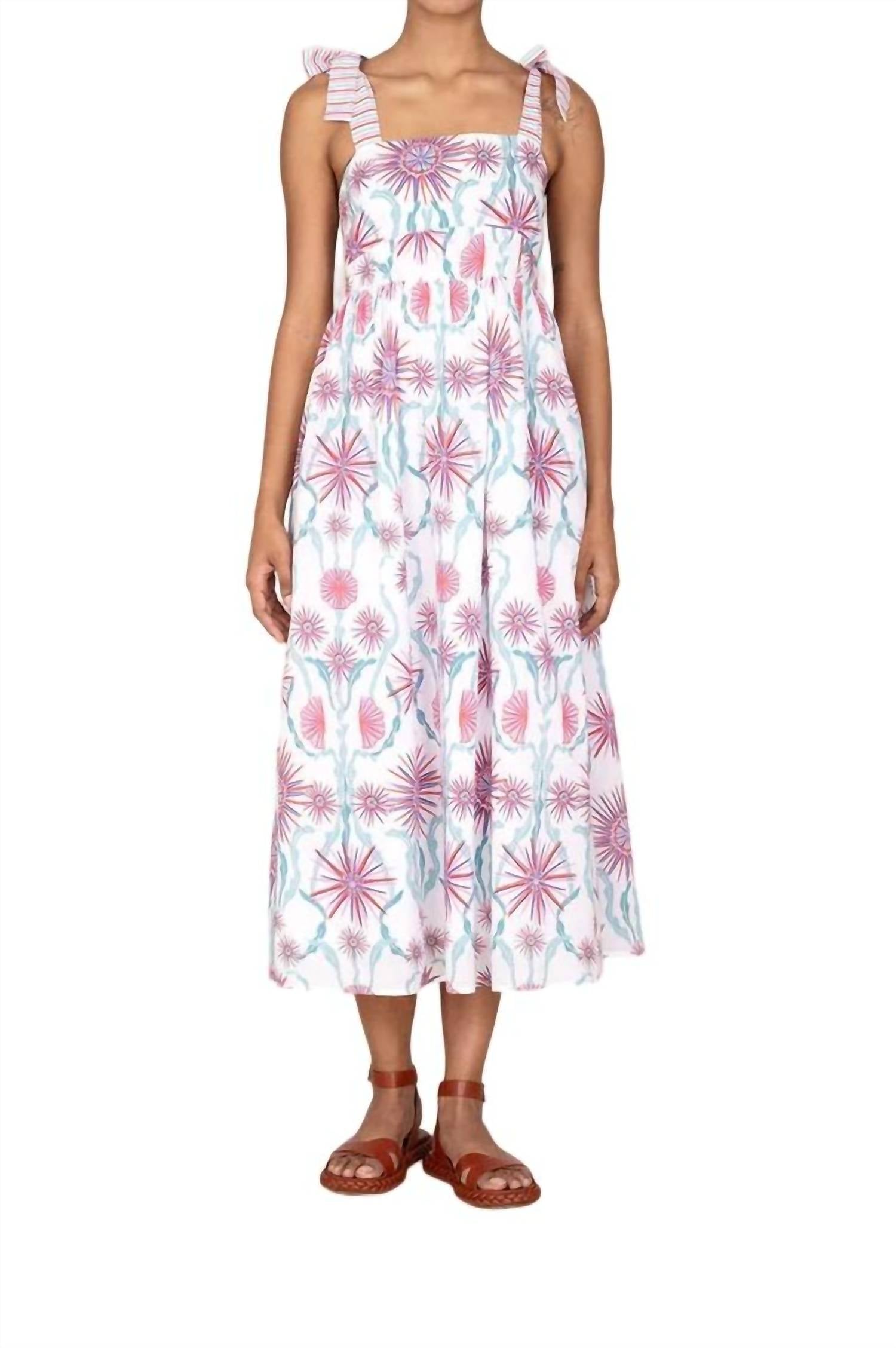 

Платье Ginerva в цвете Anemone Glow BANJANAN