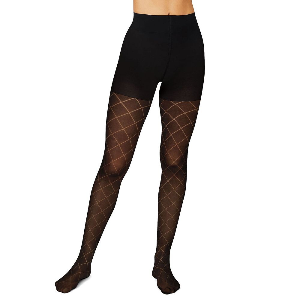 

Женские колготки Hanes Diamond Outline Control HG0017, черный