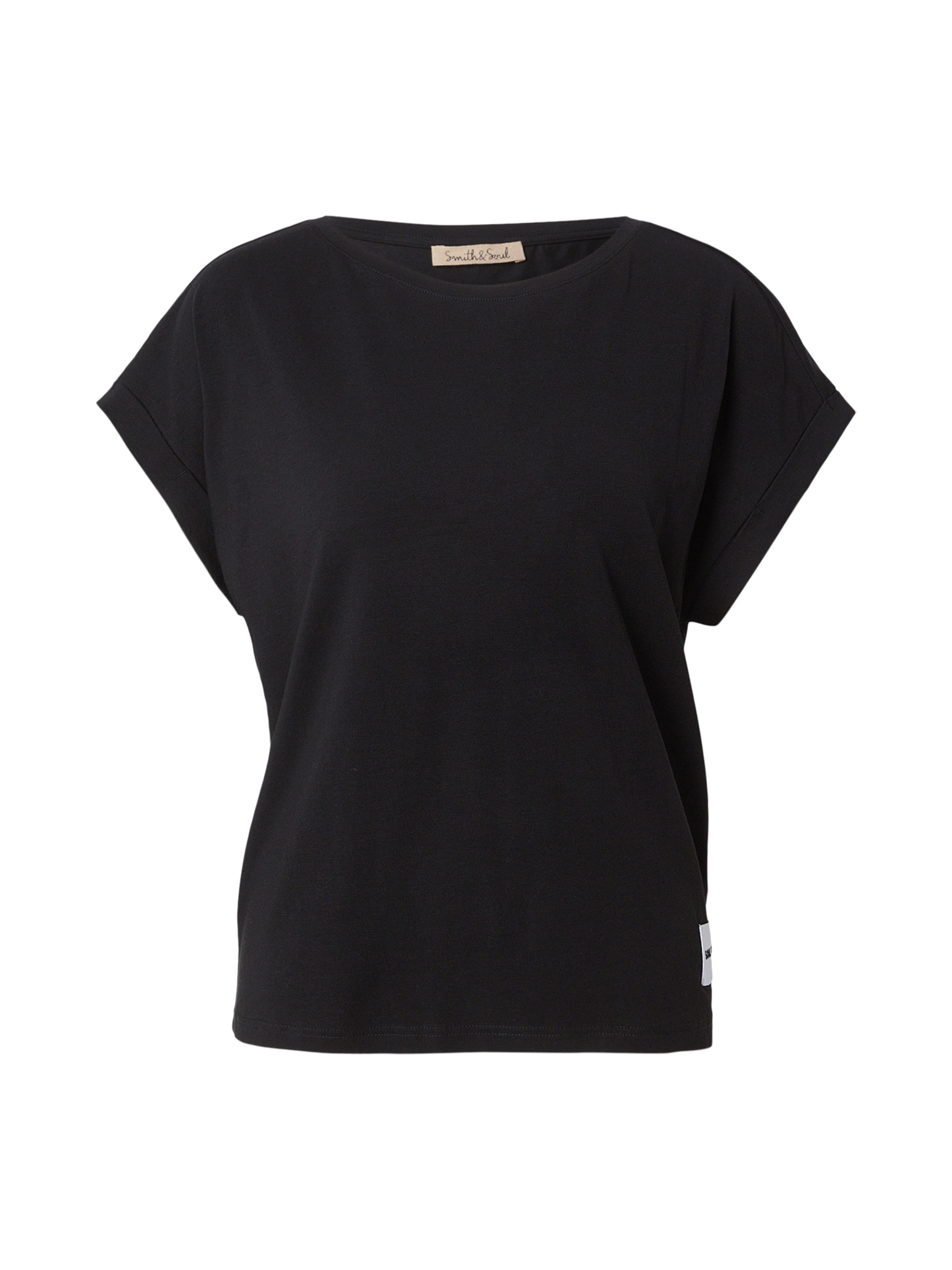 

Smith&Soul Футболка оверсайз в черном цвете