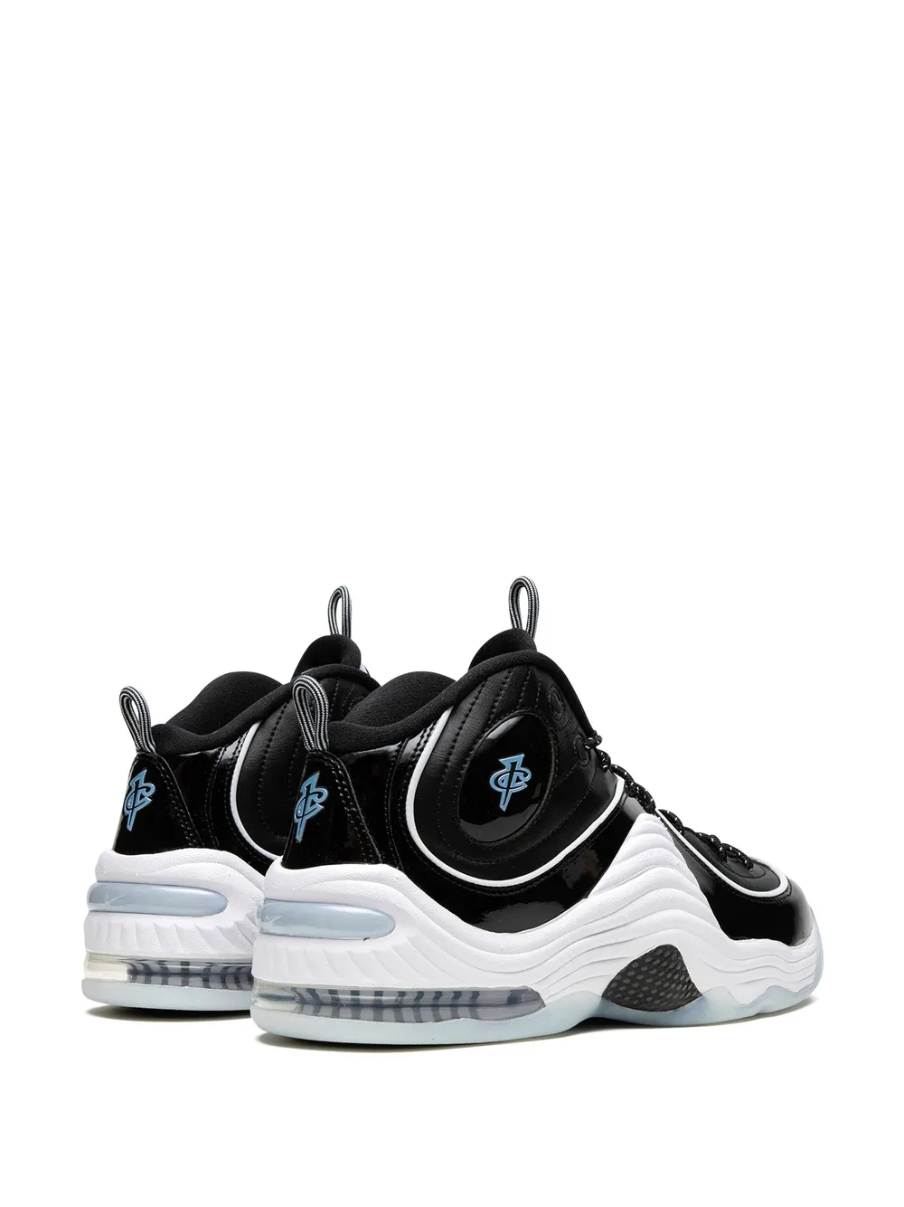 Кроссовки Air Penny 2 Black Patent Nike, черный — фото 3