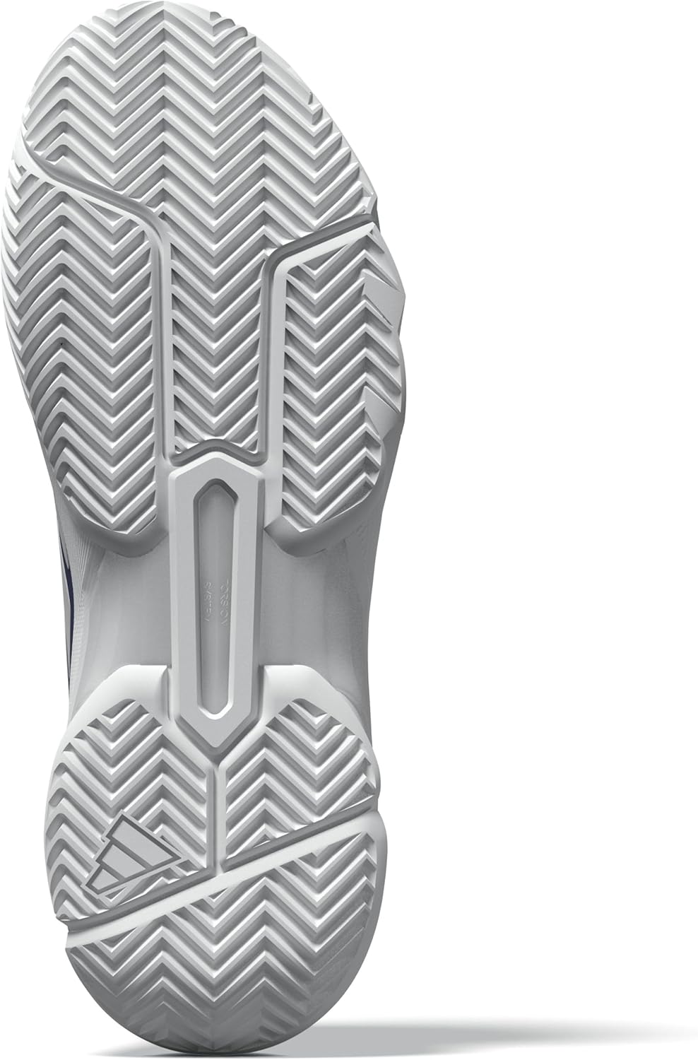 Мужские теннисные кроссовки Adidas Courtjam Control 3, белый/синий/темно-синий — фото 4