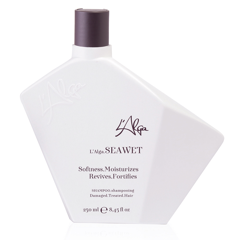

Восстанавливающий шампунь для волос seawet shampoo damaged treated hair L'Alga, 250 мл