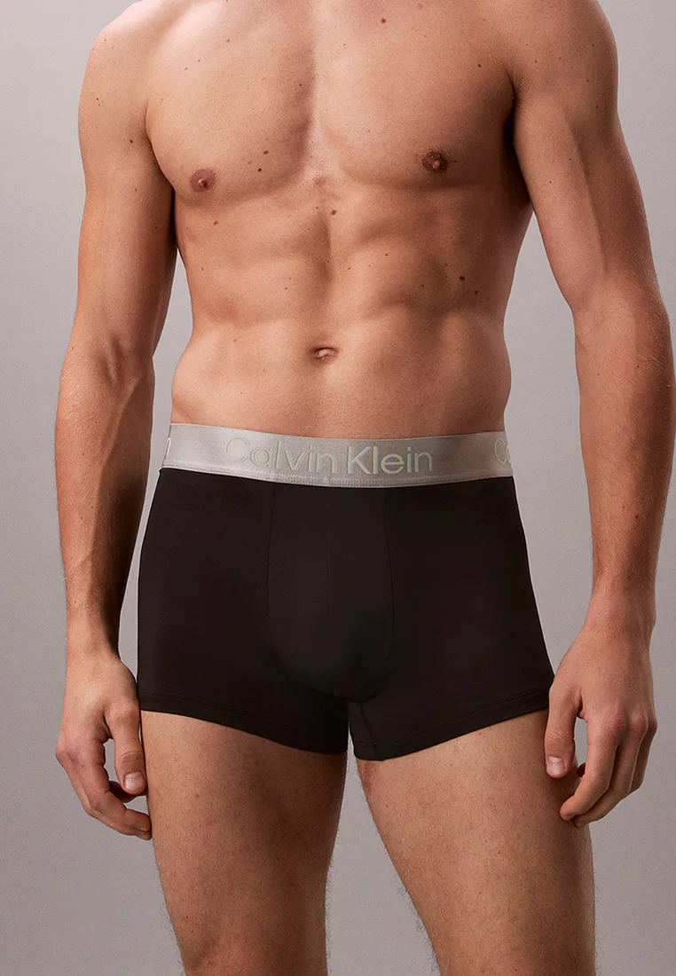 Трусы, 3 шт., Calvin Klein, черные — фото 2