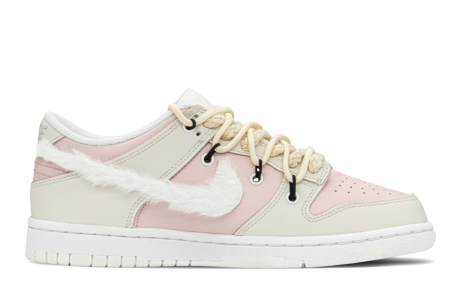 

Кроссовки Nike Dunk Skateboard Shoes Women's Low-Top Pink White