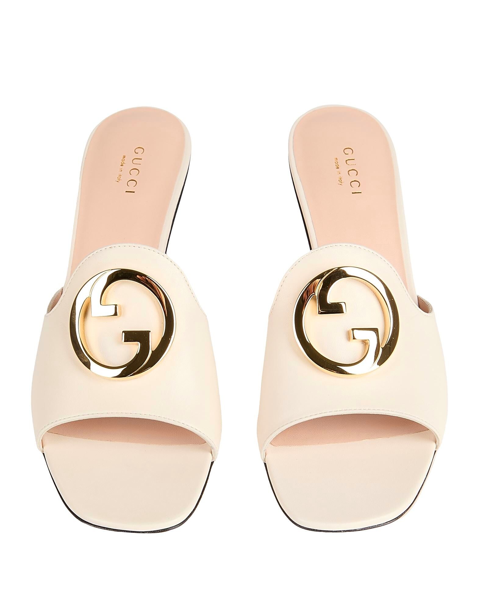 Сандалии Gucci, кремовый — фото 4