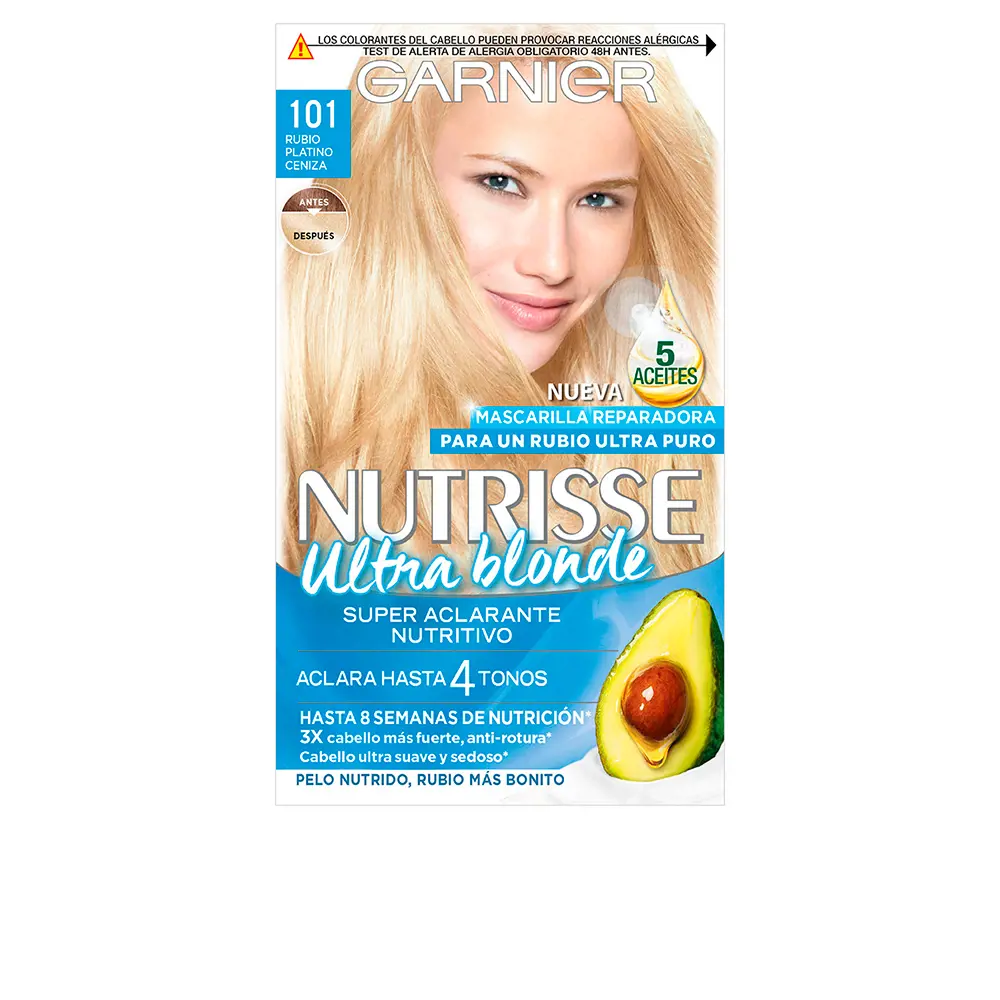 

Краска для волос Nutrisse Garnier, цвет 101-sable bld, 3 шт.