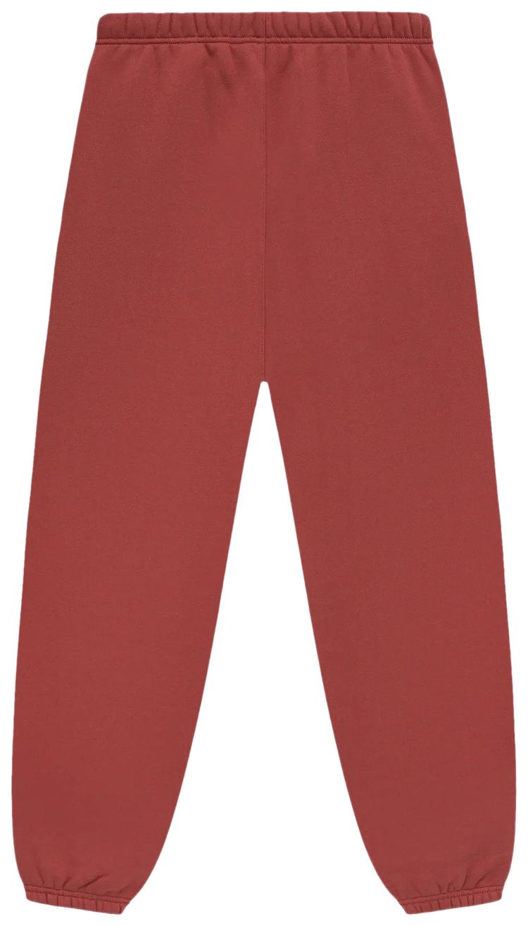 Спортивные штаны Fear of God Essentials Fleece Sweatpant 'Crimson Red', красный — фото 2
