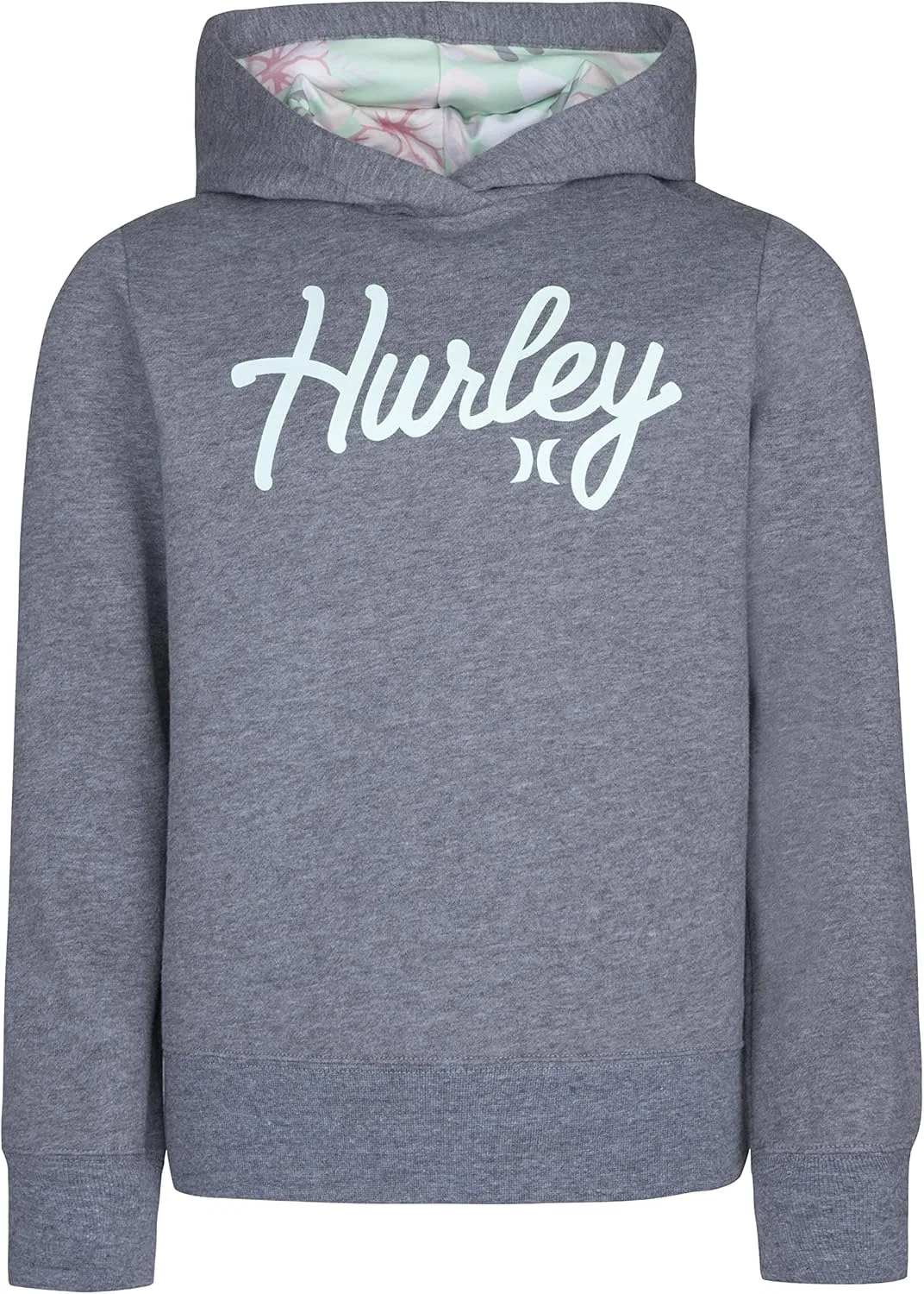 Детская толстовка на молнии Hurley One and Only с повязкой, Carbon Heather
