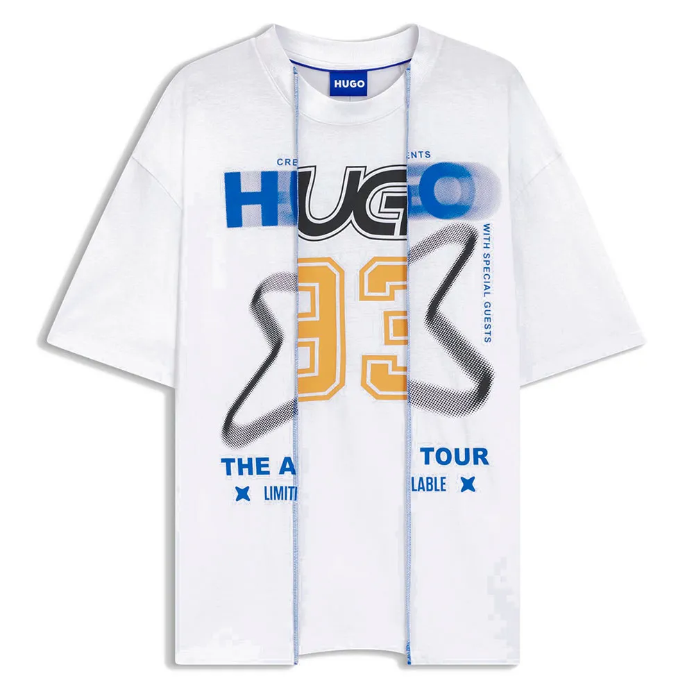 

Футболка HUGO Nesitis 10268981 01, белый